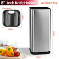 Kitchen Utensil Holder for Countertop – Stainless Steel Cooking Utensil Organizer with Drain Hole