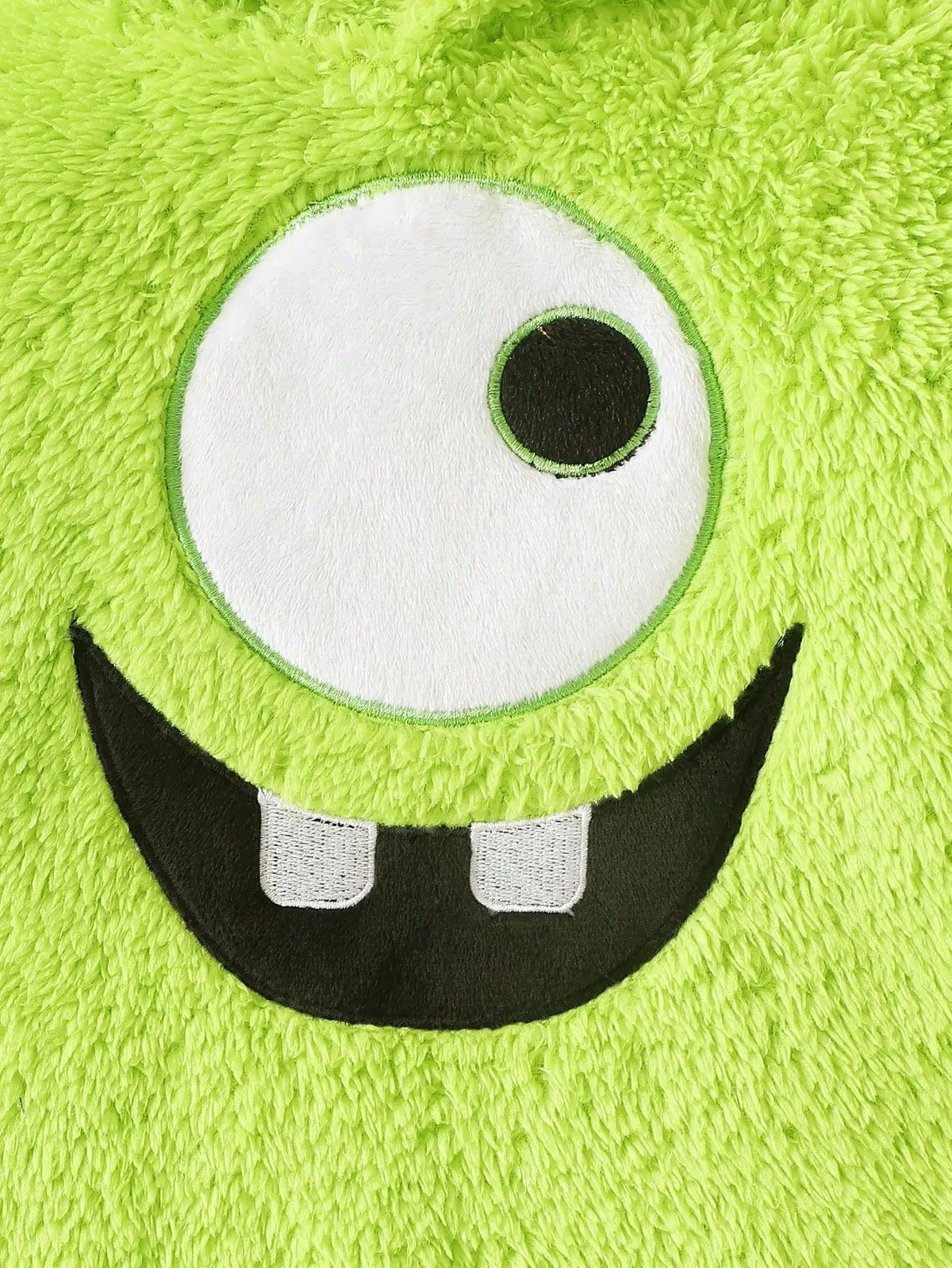 Baby Monster Knit Romper with Demon Ear Hat