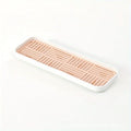 Kitchen Sink Organizer with Drain Tray – Sponge Holder and Countertop Dish Drainer